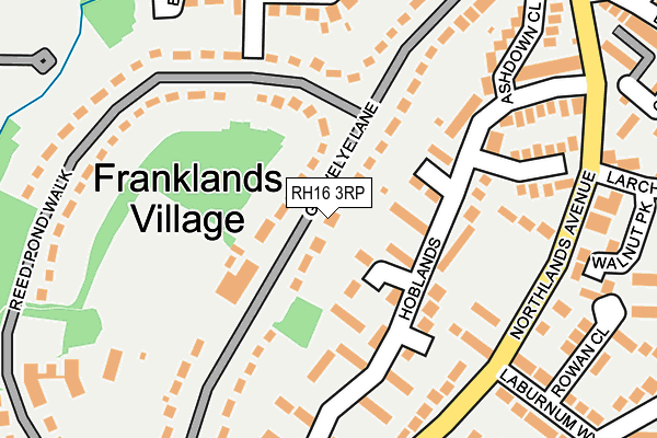 RH16 3RP map - OS OpenMap – Local (Ordnance Survey)