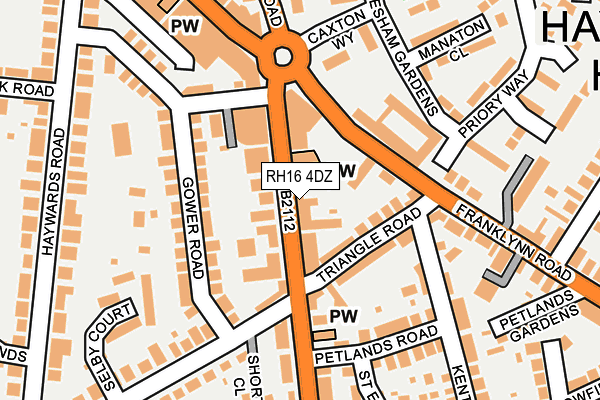 Map of YUCETEPE LTD at local scale