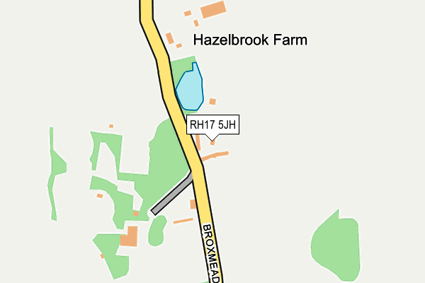 Map of BROXMEAD BIOMASS LLP at local scale