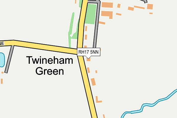 RH17 5NN map - OS OpenMap – Local (Ordnance Survey)