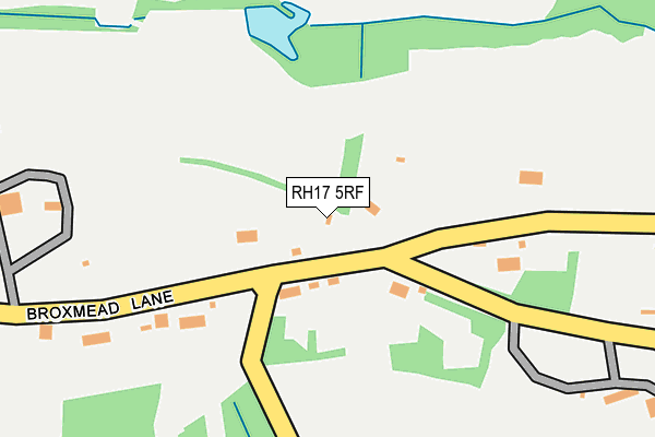 Map of FREMEL CONSTRUCTION LTD at local scale