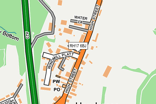 Map of IAN HATTON MOTORCYCLES LIMITED at local scale