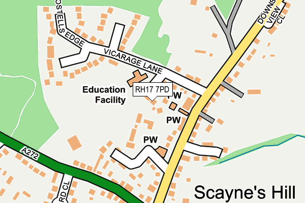 Map of ELECTROMIND LIMITED at local scale