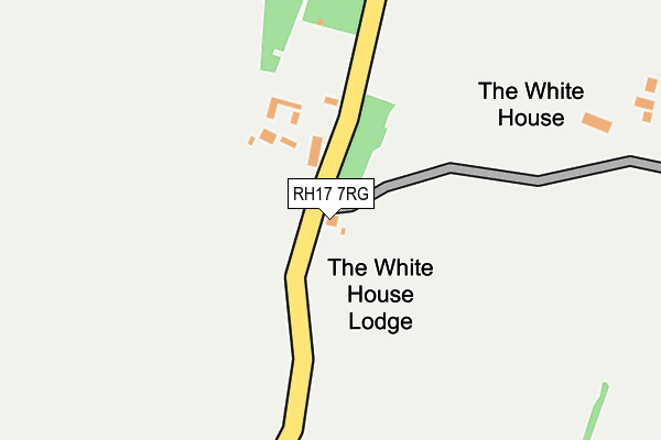 RH17 7RG map - OS OpenMap – Local (Ordnance Survey)
