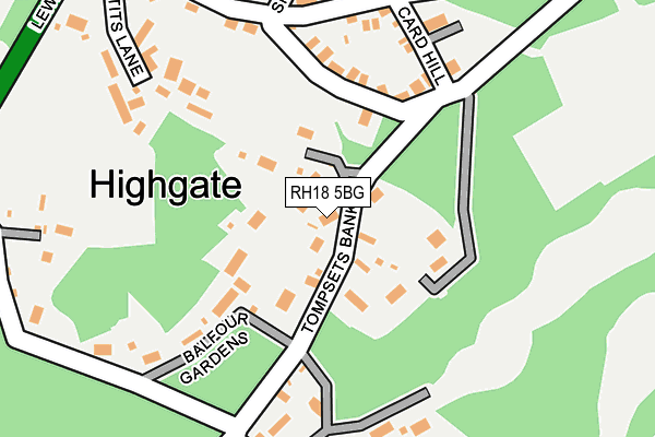 Map of WHITEGATES HALL LIMITED at local scale
