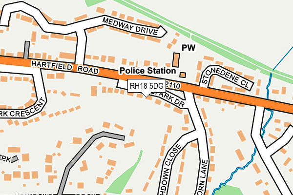 Map of STONEPARK DRIVE RESIDENTS ASSOCIATION LIMITED at local scale