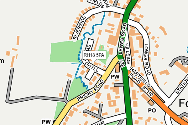 Map of CAMPLUX LTD at local scale