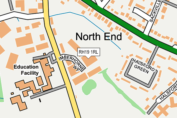Map of CRANSTON LIMITED at local scale