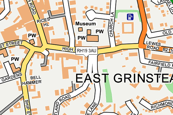 Map of 16 PURBECK ROAD LIMITED at local scale