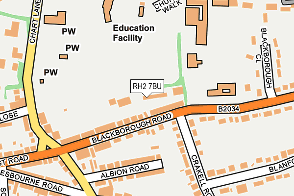 Map of JOHN DREW LIMITED at local scale
