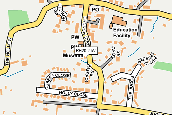 Map of MACK AVIATION LIMITED at local scale