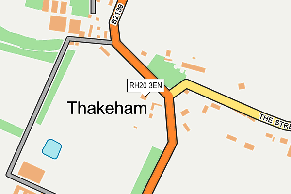 RH20 3EN map - OS OpenMap – Local (Ordnance Survey)