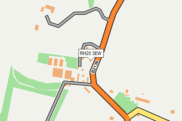 RH20 3EW map - OS OpenMap – Local (Ordnance Survey)