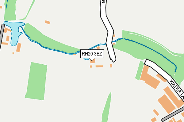 RH20 3EZ map - OS OpenMap – Local (Ordnance Survey)