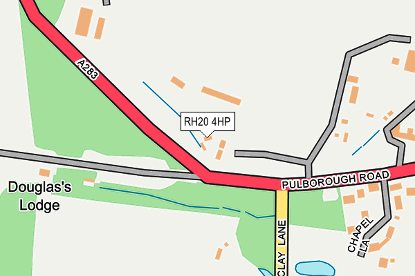 RH20 4HP map - OS OpenMap – Local (Ordnance Survey)