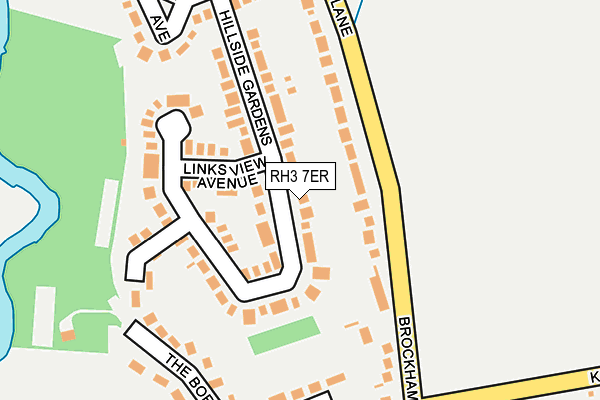 RH3 7ER map - OS OpenMap – Local (Ordnance Survey)