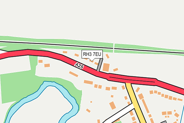 RH3 7EU map - OS OpenMap – Local (Ordnance Survey)
