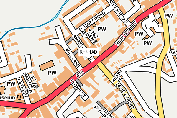 Map of LIMES (ANGLESEA ROAD) RESIDENTS ASSOCIATION LIMITED(THE) at local scale