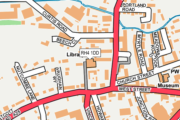 RH4 1DD map - OS OpenMap – Local (Ordnance Survey)