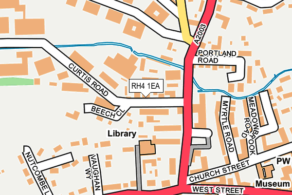RH4 1EA map - OS OpenMap – Local (Ordnance Survey)