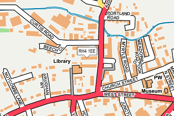 RH4 1EE map - OS OpenMap – Local (Ordnance Survey)