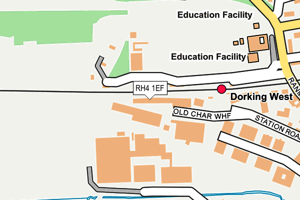 RH4 1EF map - OS OpenMap – Local (Ordnance Survey)