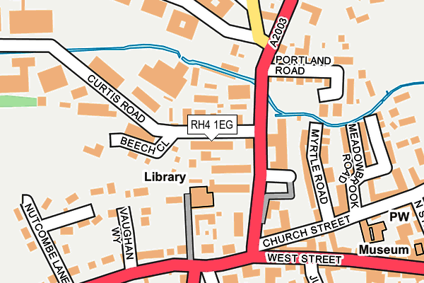 RH4 1EG map - OS OpenMap – Local (Ordnance Survey)