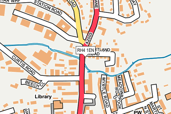 RH4 1EN map - OS OpenMap – Local (Ordnance Survey)