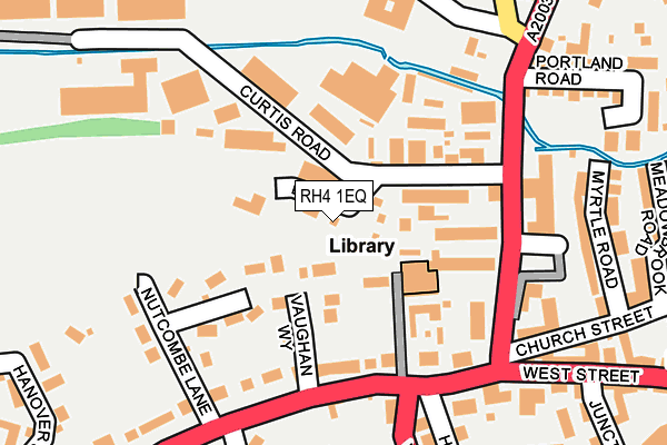 RH4 1EQ map - OS OpenMap – Local (Ordnance Survey)