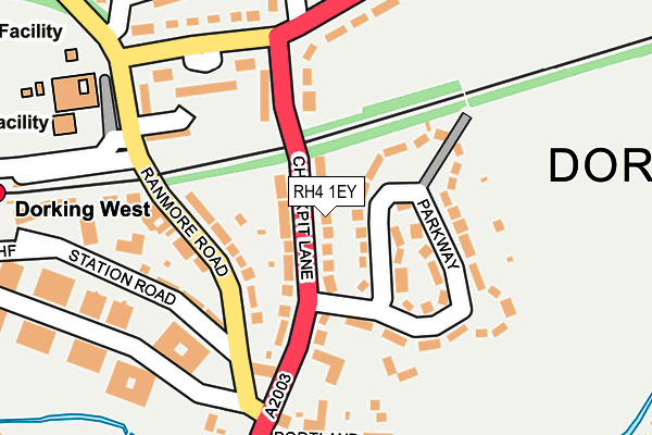 RH4 1EY map - OS OpenMap – Local (Ordnance Survey)