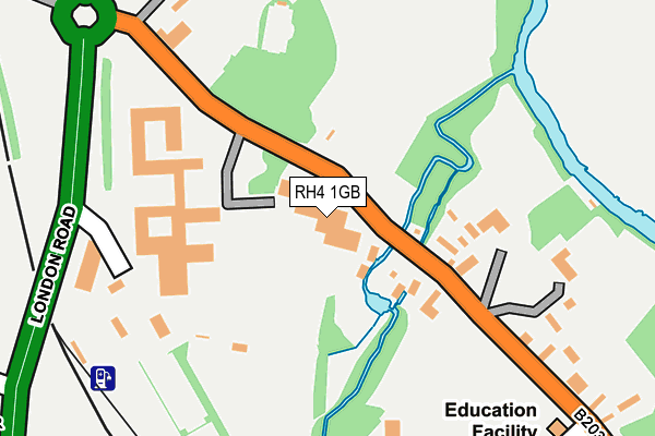 RH4 1GB map - OS OpenMap – Local (Ordnance Survey)