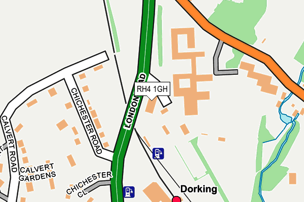 RH4 1GH map - OS OpenMap – Local (Ordnance Survey)