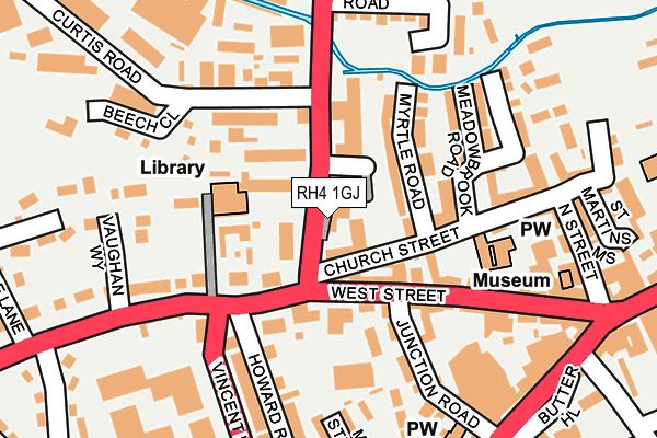 RH4 1GJ map - OS OpenMap – Local (Ordnance Survey)