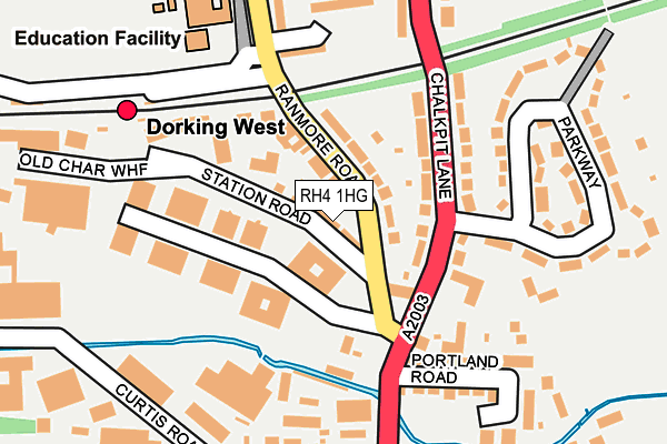 RH4 1HG map - OS OpenMap – Local (Ordnance Survey)