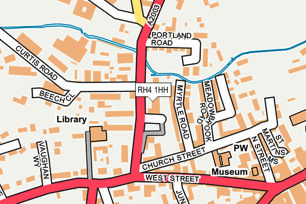 RH4 1HH map - OS OpenMap – Local (Ordnance Survey)