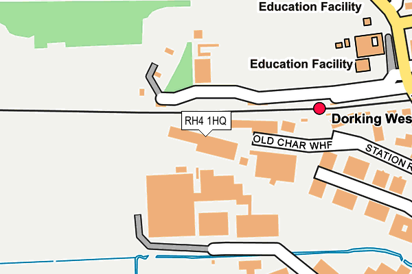 RH4 1HQ map - OS OpenMap – Local (Ordnance Survey)