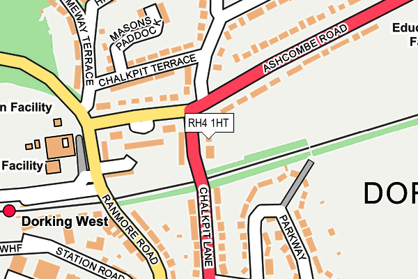 RH4 1HT map - OS OpenMap – Local (Ordnance Survey)