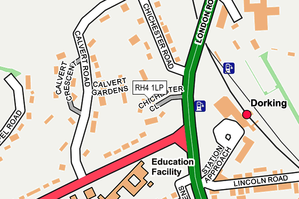 RH4 1LP map - OS OpenMap – Local (Ordnance Survey)