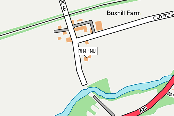 RH4 1NU map - OS OpenMap – Local (Ordnance Survey)