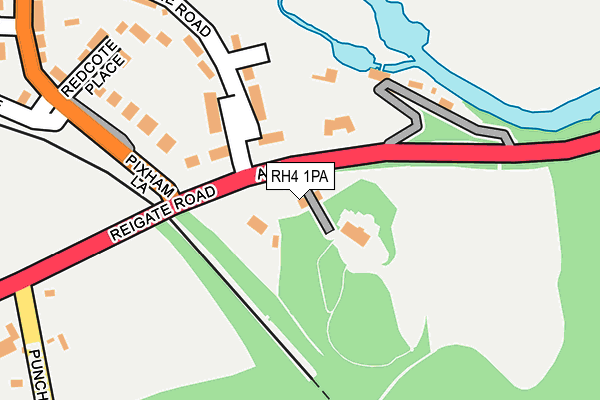 RH4 1PA map - OS OpenMap – Local (Ordnance Survey)