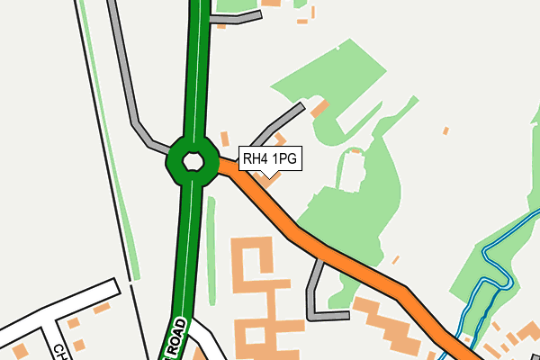 RH4 1PG map - OS OpenMap – Local (Ordnance Survey)