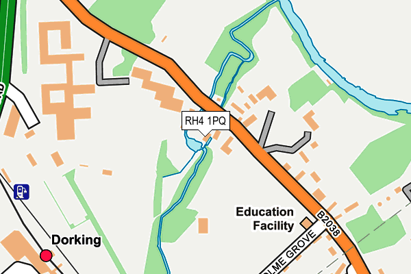 RH4 1PQ map - OS OpenMap – Local (Ordnance Survey)