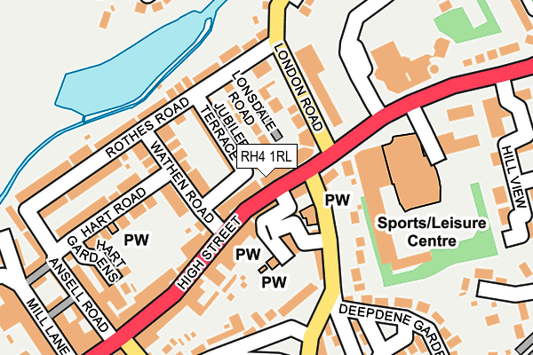 Map of HOFMEISTER ENTERPRISES LTD at local scale