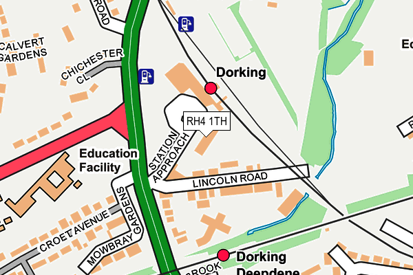 RH4 1TH map - OS OpenMap – Local (Ordnance Survey)