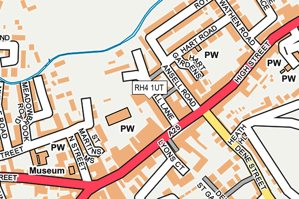 RH4 1UT map - OS OpenMap – Local (Ordnance Survey)