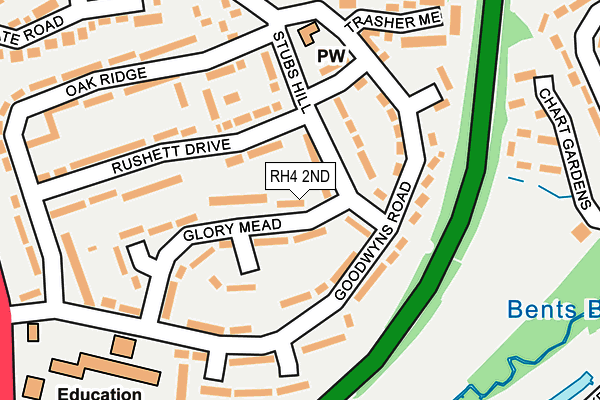 RH4 2ND map - OS OpenMap – Local (Ordnance Survey)