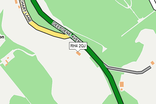 RH4 2QJ map - OS OpenMap – Local (Ordnance Survey)