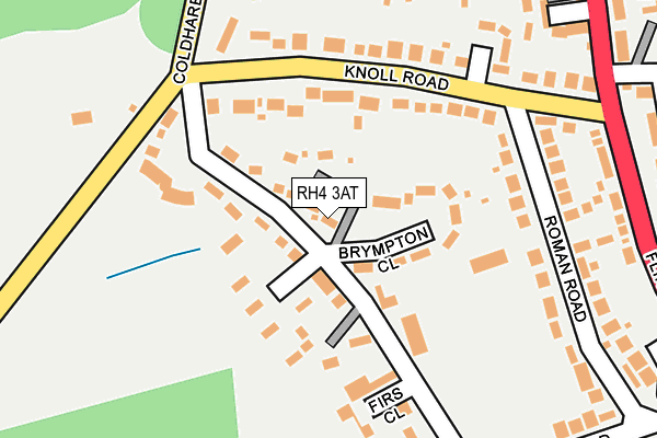 RH4 3AT map - OS OpenMap – Local (Ordnance Survey)