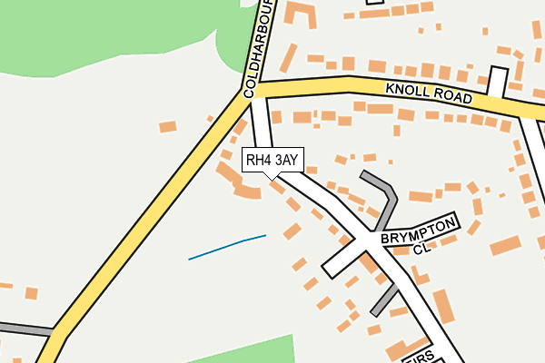 RH4 3AY map - OS OpenMap – Local (Ordnance Survey)
