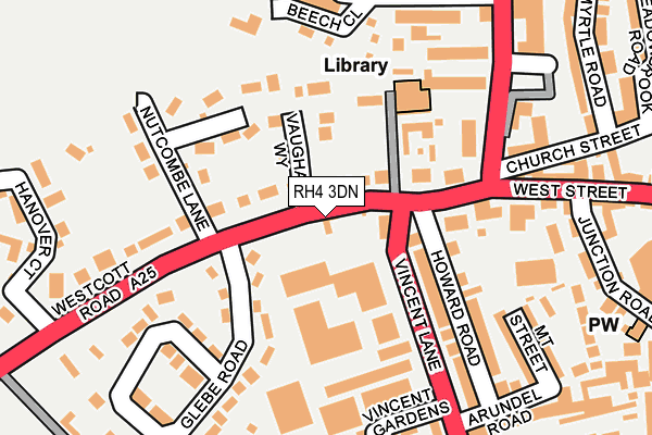 RH4 3DN map - OS OpenMap – Local (Ordnance Survey)